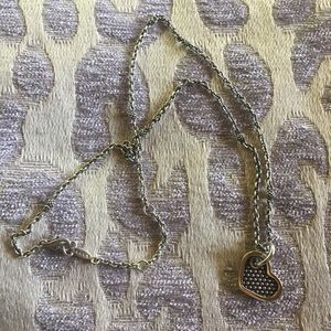 Vintage Lagos heart necklace
